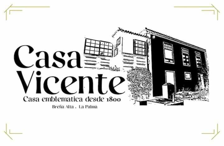 Vila Casa Vicente Vista Al Mar Y Montana Breña Alta Exteriér fotografie